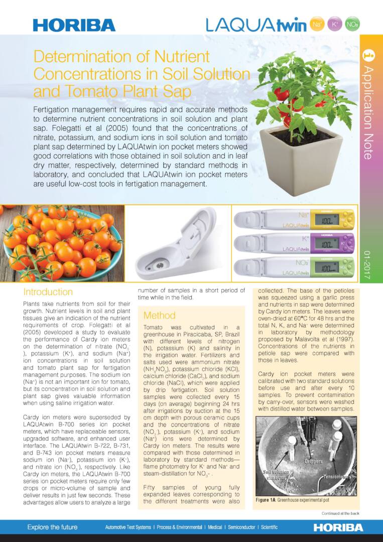 01-2017_-_Application_Note_-__Measurement_of_Nutrient_Concentration_in_Soil_Solution_and_Plant_Sap_Page_1